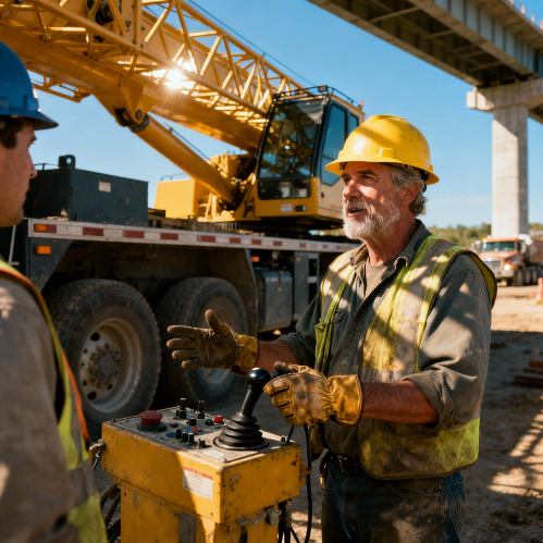 Машинист автомобильного крана