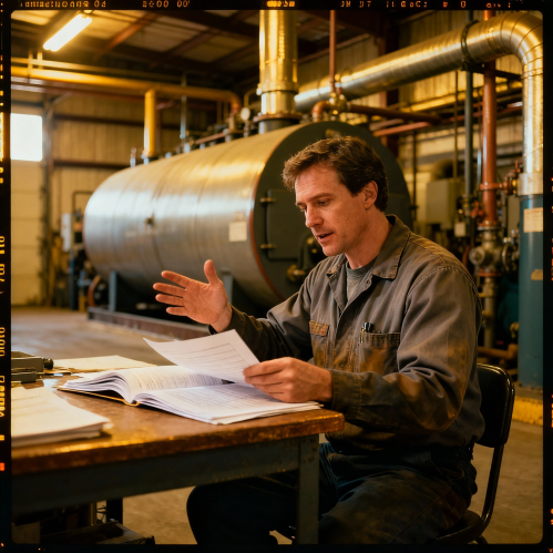 Машинист котельной установки