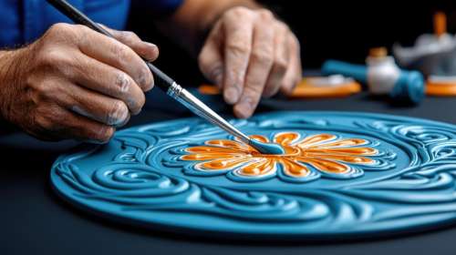 Художник декоративной росписи по металлу