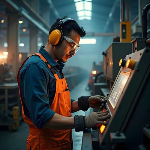 Оператор поста управления стана горячей прокатки