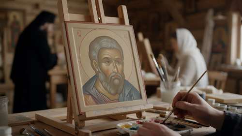Преподаватель иконописного искусства
