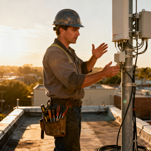 Монтажник оборудования связи