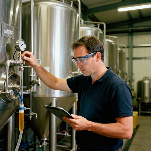 Оператор линии фильтрации в пивоваренном производстве