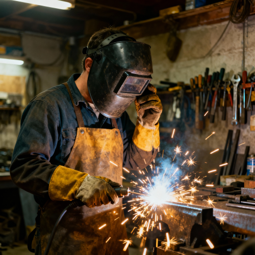 Электросварщик ручной сварки