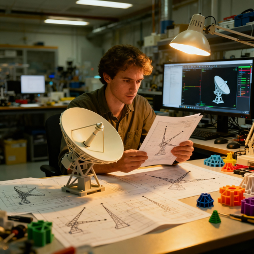 Проектировщик антенно-фидерных устройств космических аппаратов