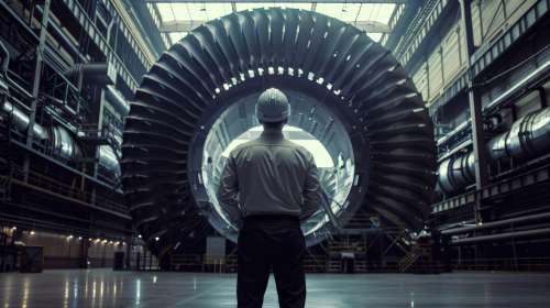 Специалист ядерно-физической лаборатории в области атомной энергетики