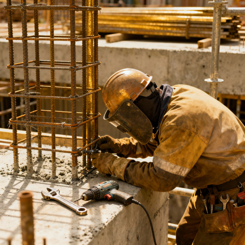 Монтажник стальных и железобетонных конструкций