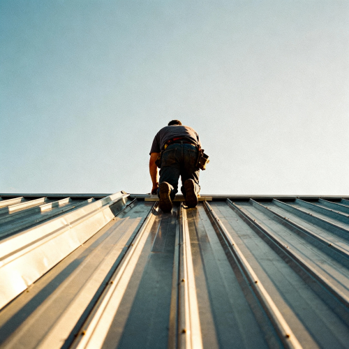 Кровельщик по стальным кровлям