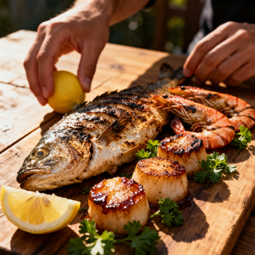 Кулинар изделий из рыбы и морепродуктов