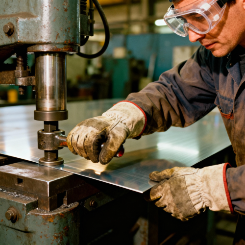 Прессовщик листовых материалов