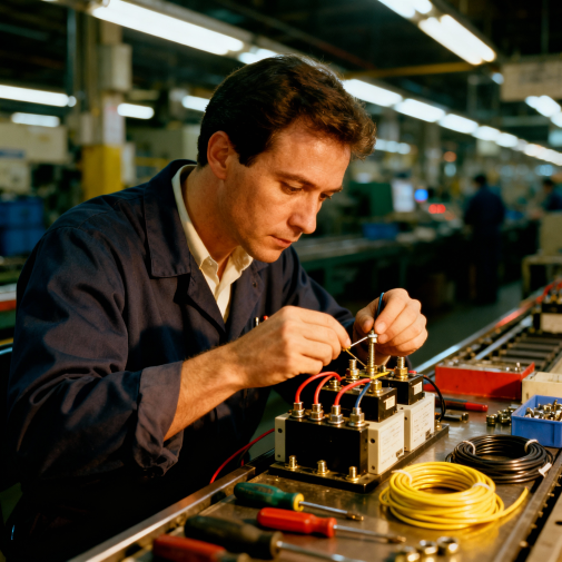 Контролёр сборки электрических машин, аппаратов и приборов