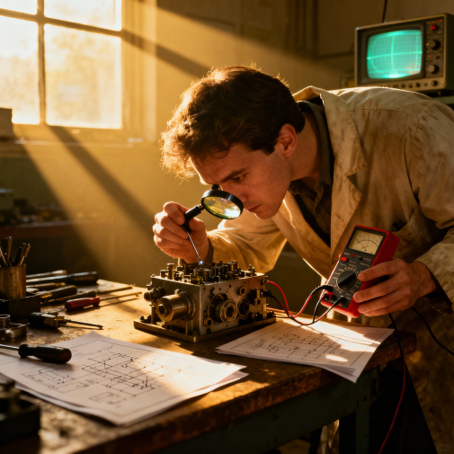 Испытатель деталей и приборов