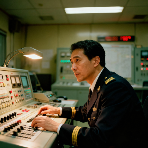 Оператор пульта управления оборудованием