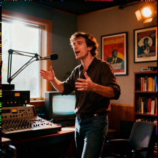 Ведущий теле - и радиопрограмм