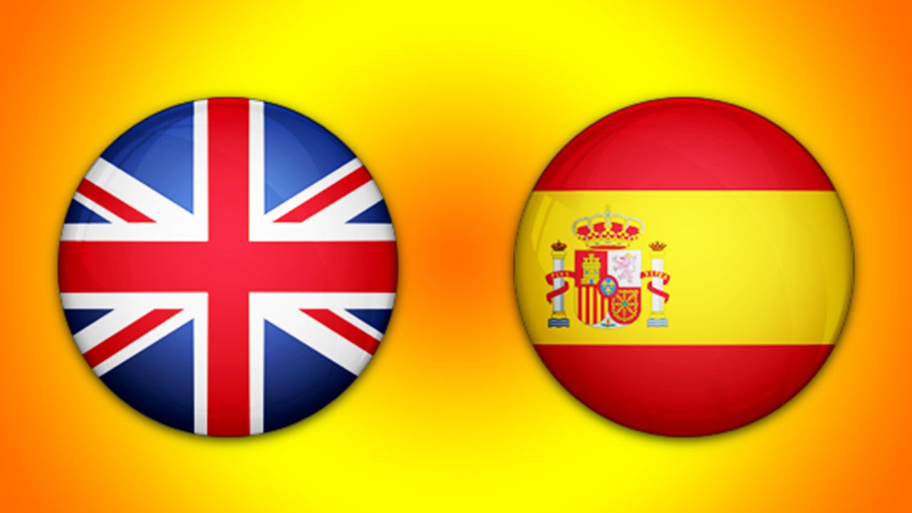 English or spain. Испанский английский. Английский и испанский флаги. Флаг Великобритании и Испании. Иностранные языки.