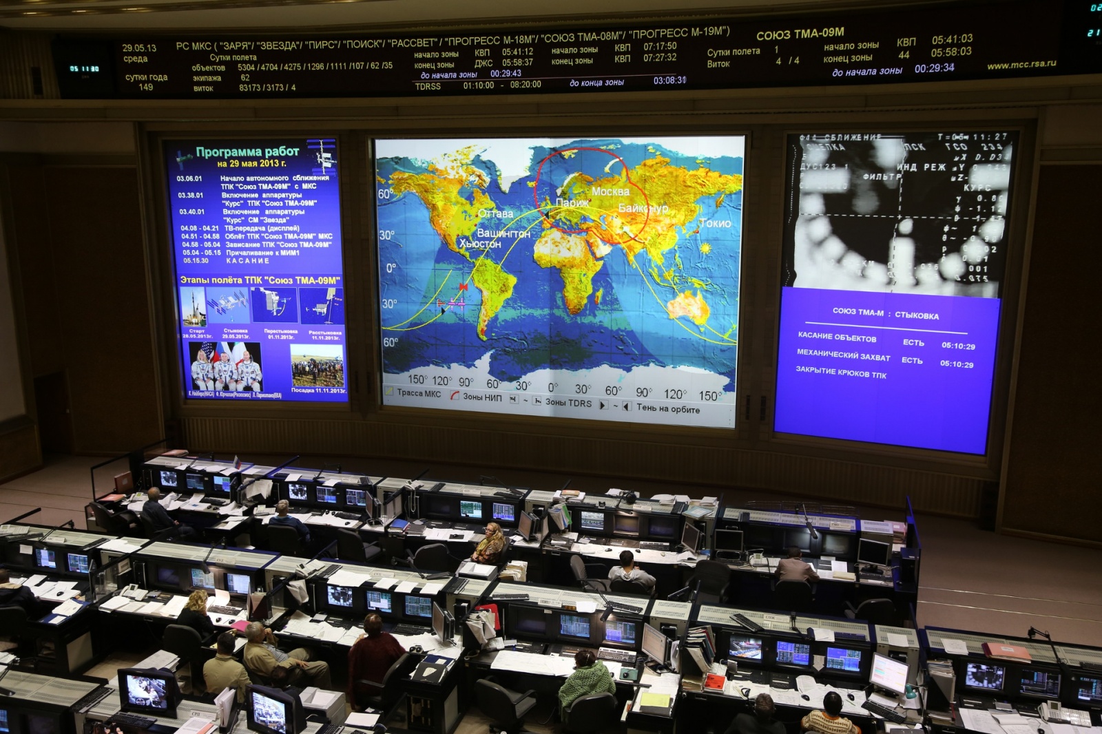 Орбиту МКС скорректировали перед пуском "Ракеты Победы" - ТАСС